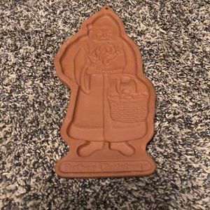 Longaberger Pottery- Father Christmas- 1990